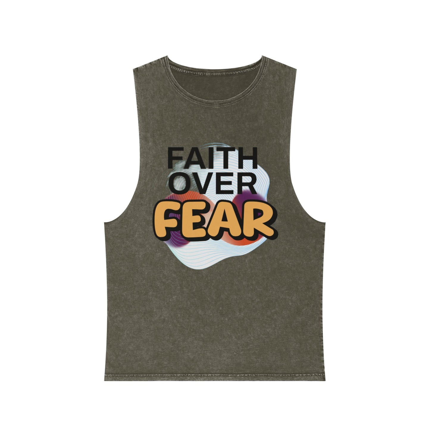 Unisex Stonewash Tank Top