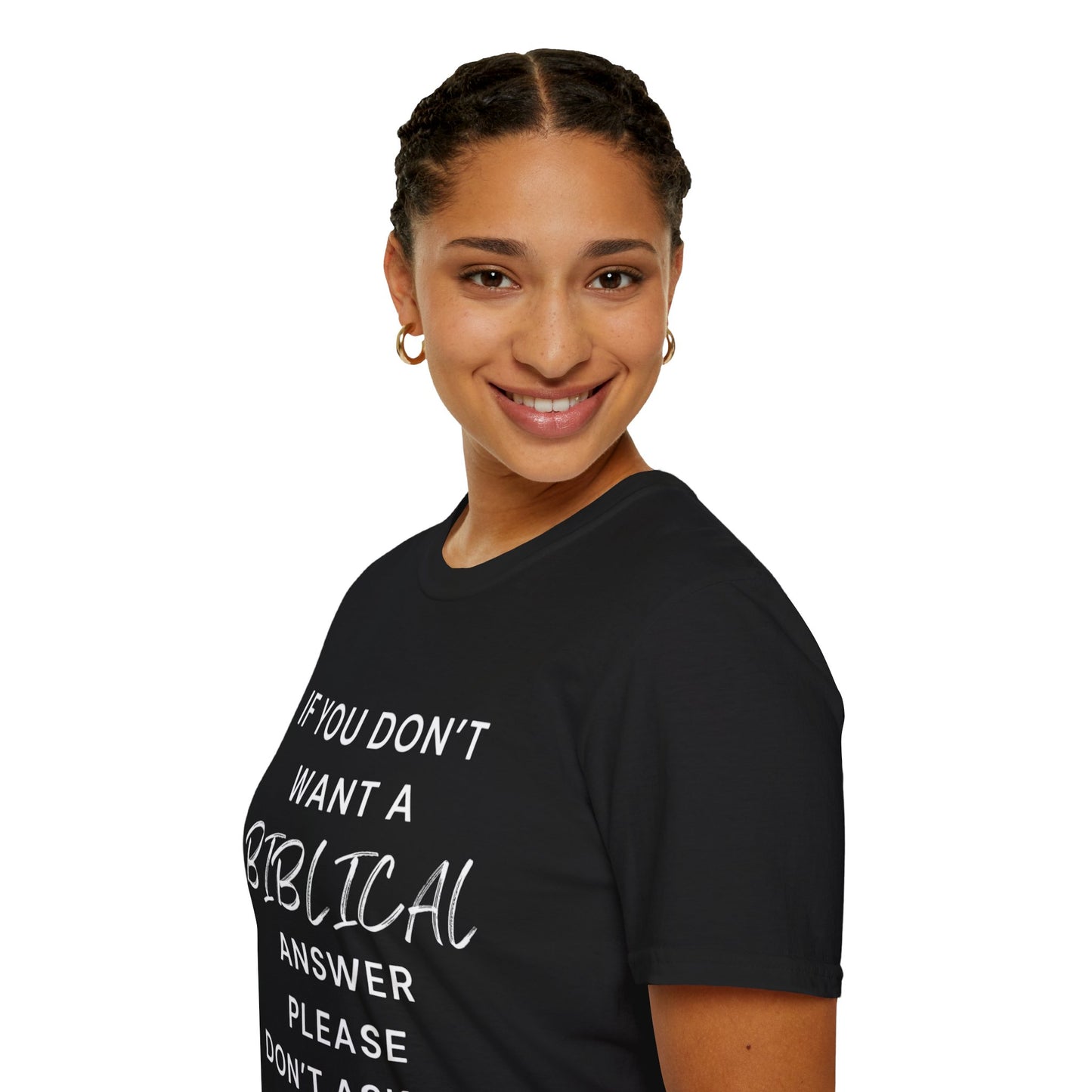 Biblical Answer Unisex Softstyle T-Shirt