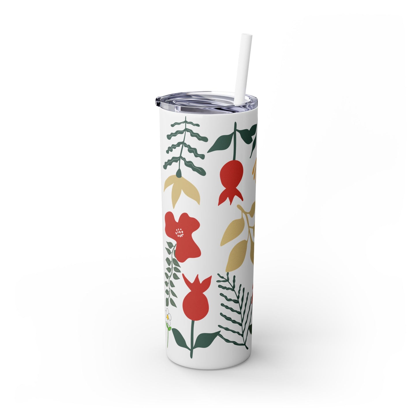 Skinny Tumbler with Straw, 20oz