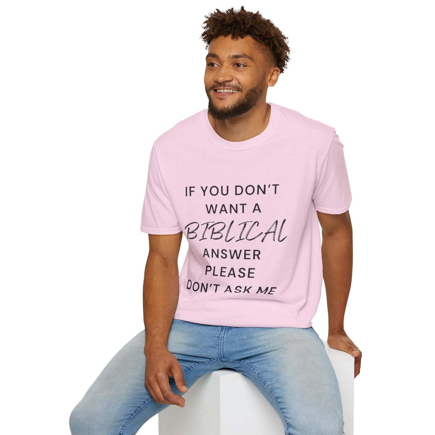 Biblical Answer Unisex Softstyle T-Shirt