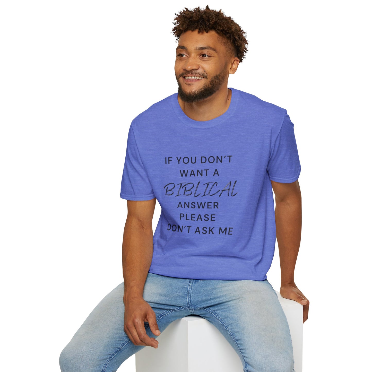 Biblical Answer Unisex Softstyle T-Shirt