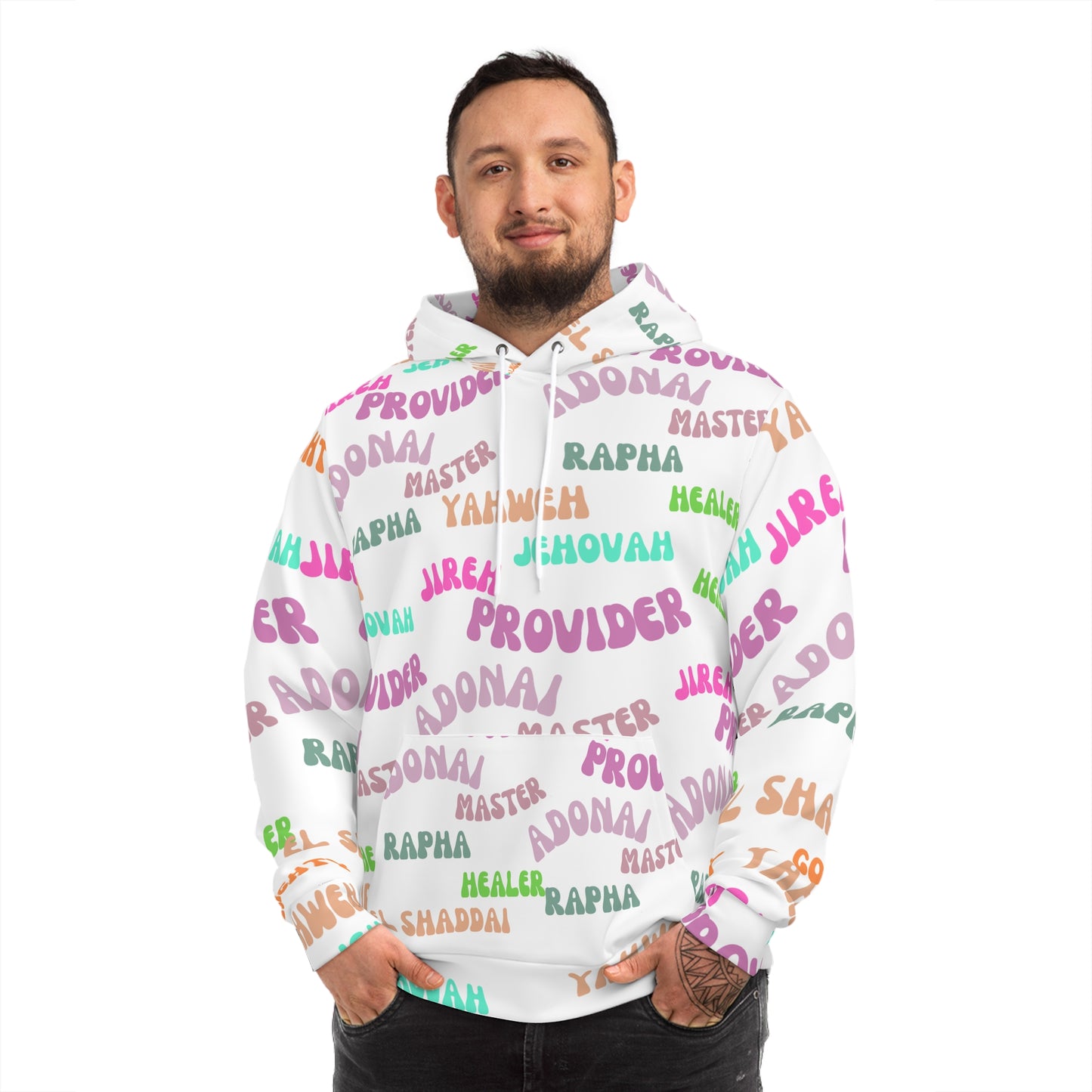 Name of GOD Fashion Hoodie - (Unisex. All- Over- Print)