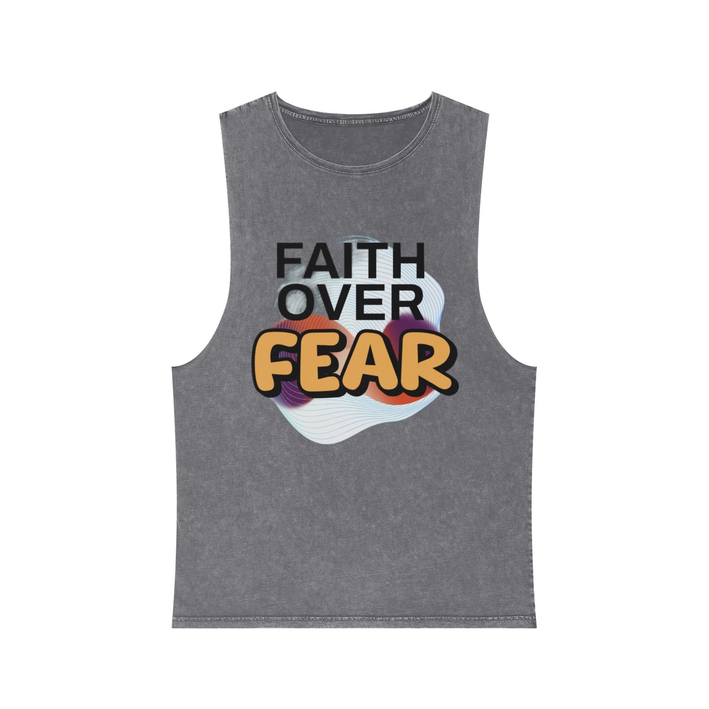 Unisex Stonewash Tank Top