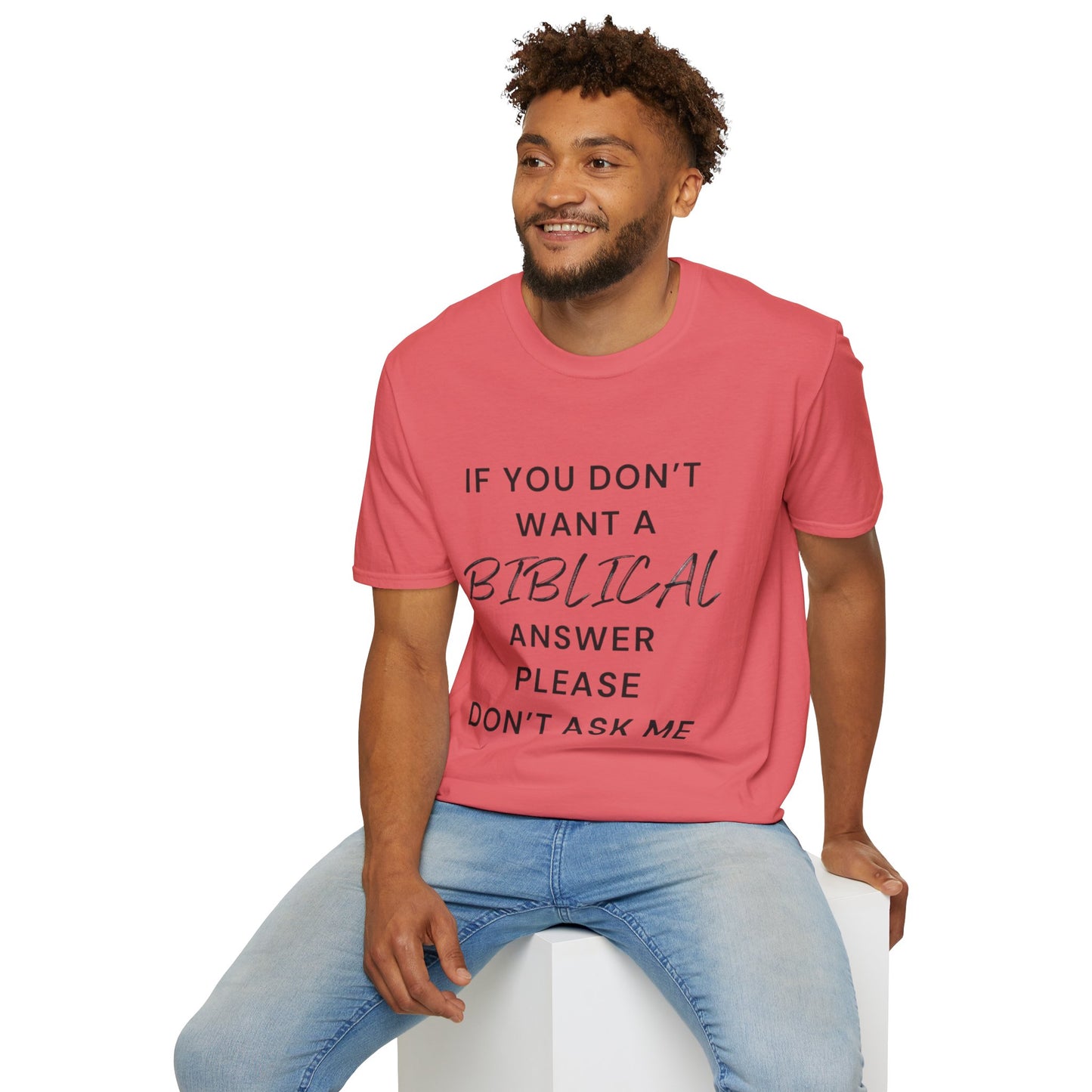 Biblical Answer Unisex Softstyle T-Shirt