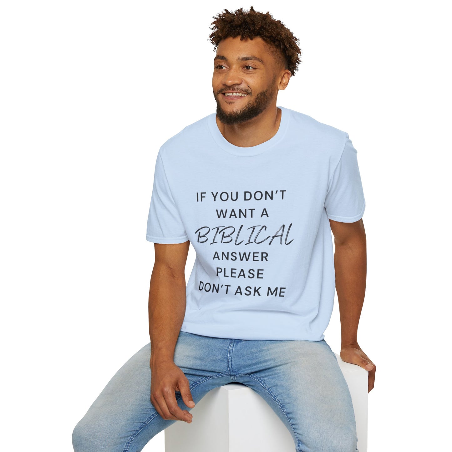 Biblical Answer Unisex Softstyle T-Shirt