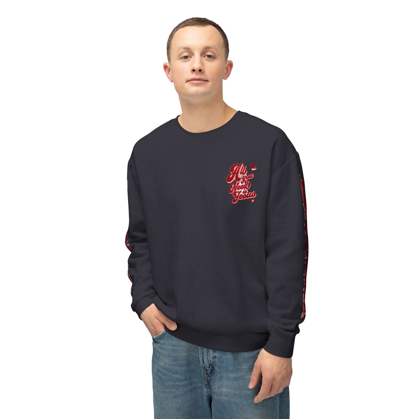 Unisex Lightweight Crewneck Sweatshirt