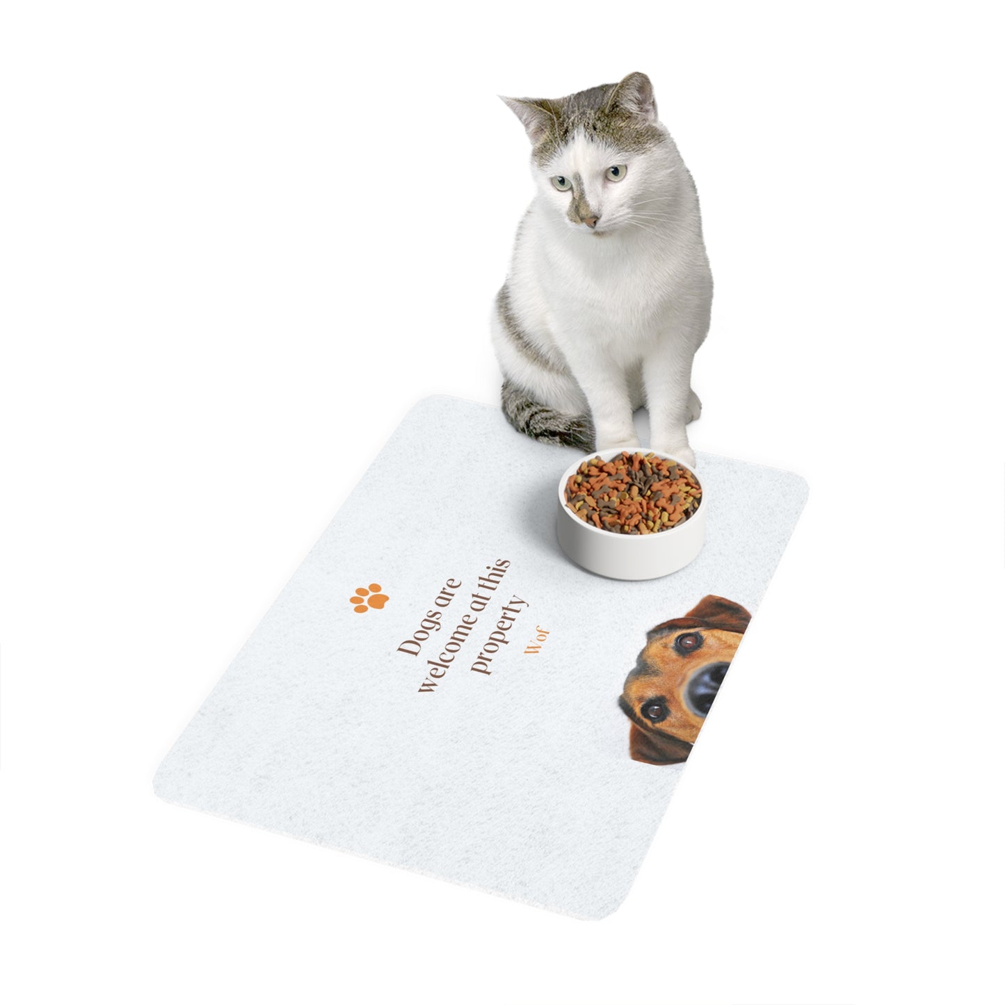 Pet Food Mat (12x18)