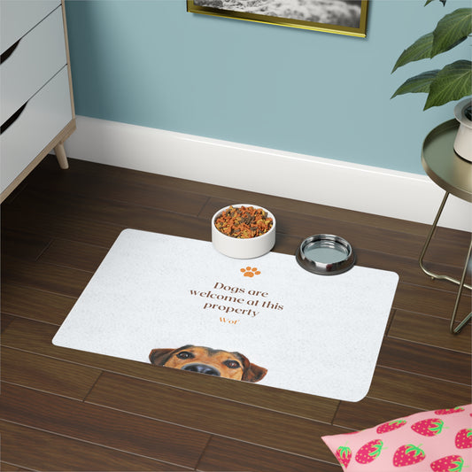 Pet Food Mat (12x18)