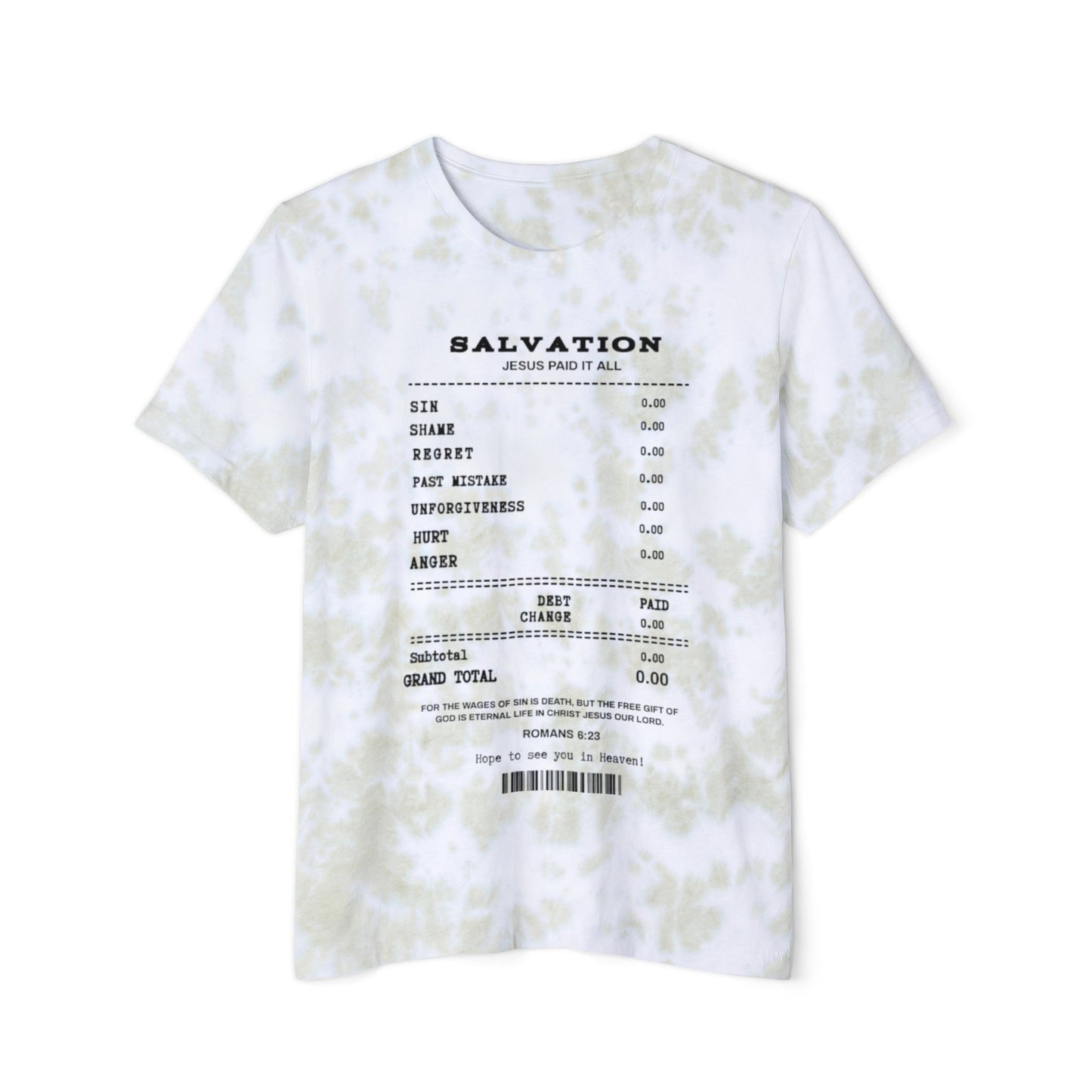 Salvation Unisex Tie-Dyed T-Shirt