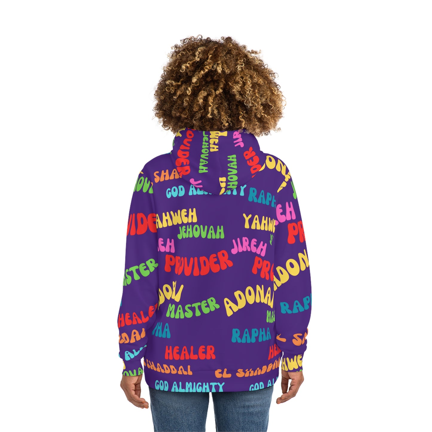 Names of GOD Fashion Hoodie (Unisex. All- Over- Print).