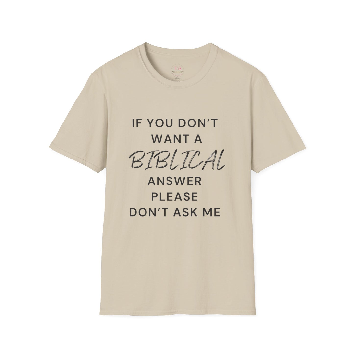 Biblical Answer Unisex Softstyle T-Shirt