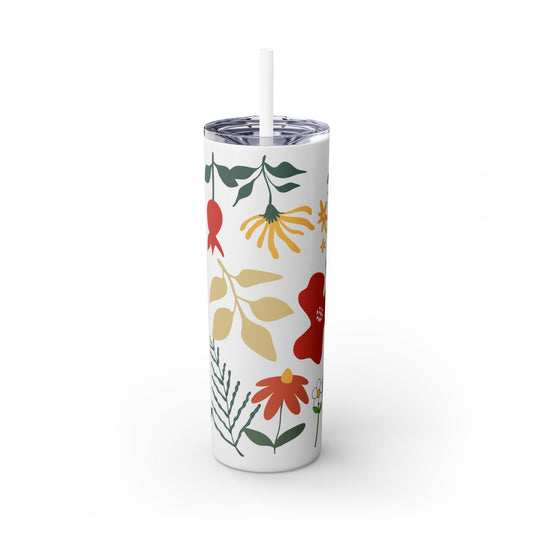 Skinny Tumbler with Straw, 20oz