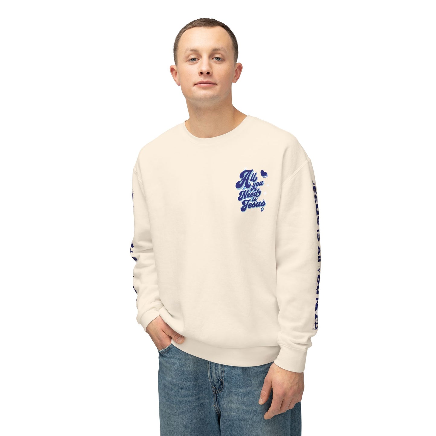 Unisex Lightweight Crewneck Sweatshirt