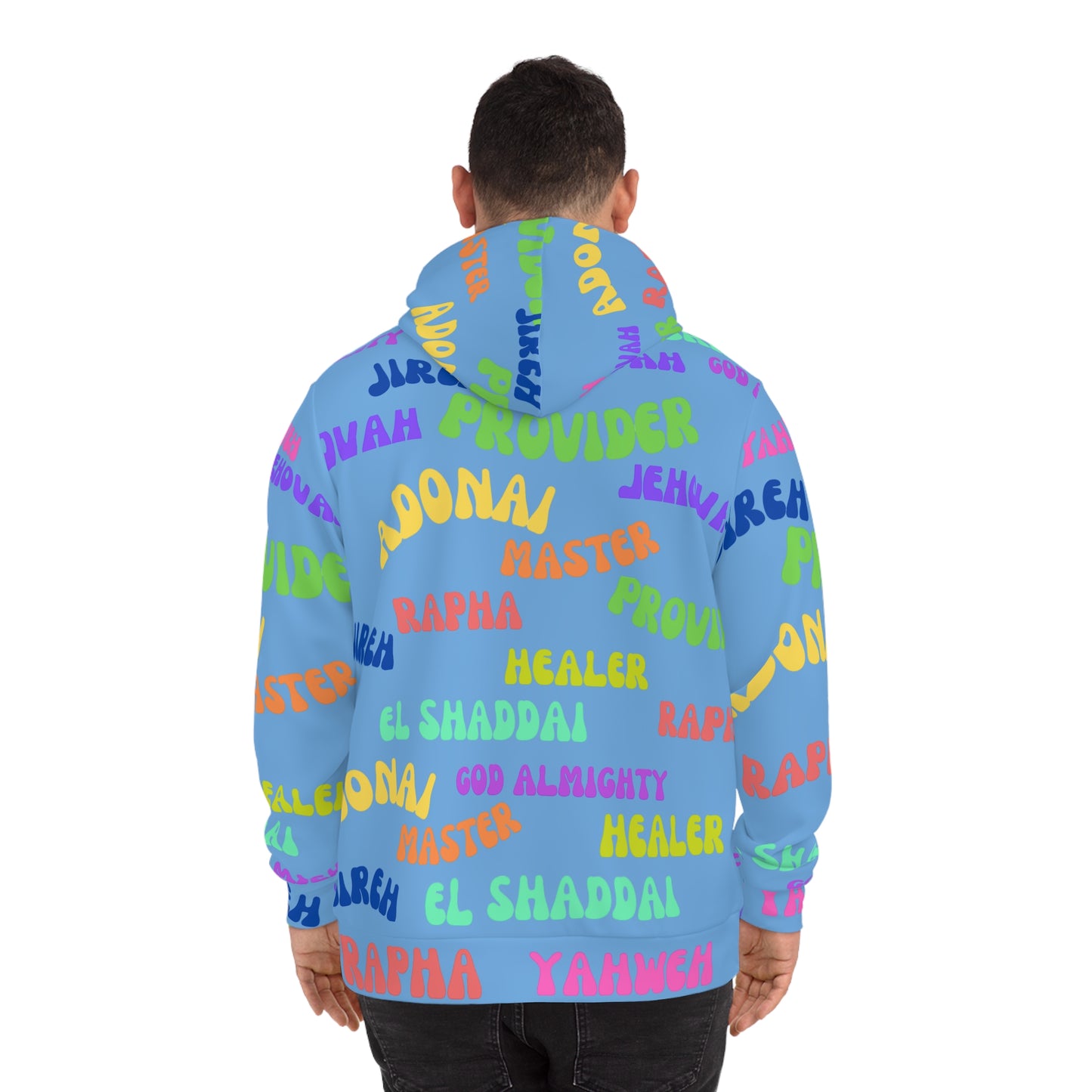 Names of GOD Fashion Hoodie (Unisex. All- Over- Print)