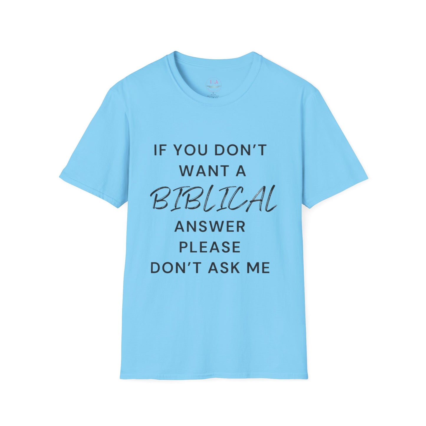 Biblical Answer Unisex Softstyle T-Shirt