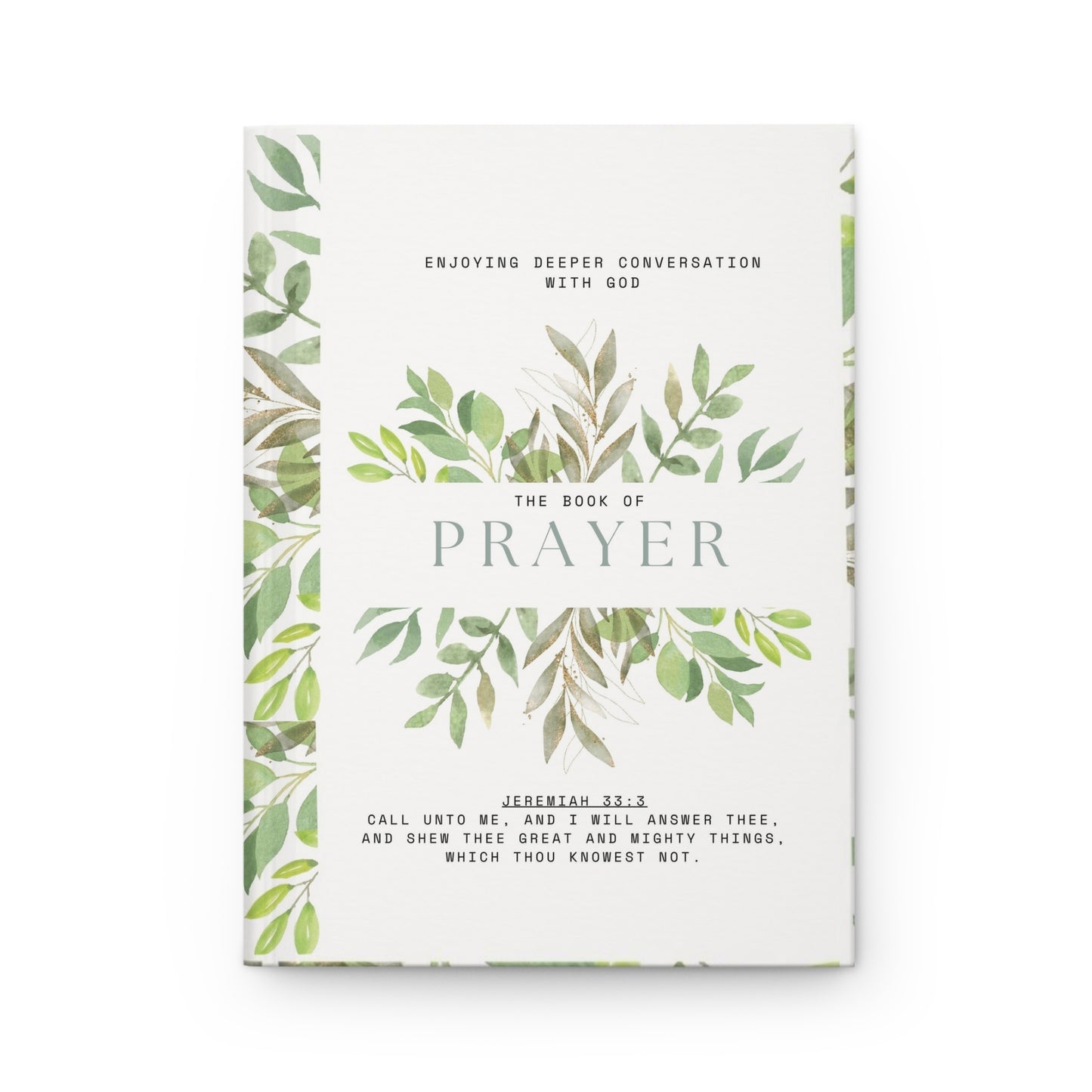 Hardcover Prayer Journal