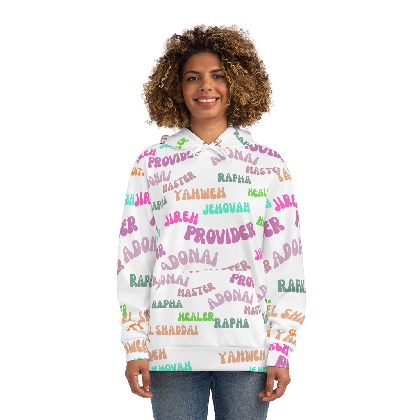 Name of GOD Fashion Hoodie - (Unisex. All- Over- Print)