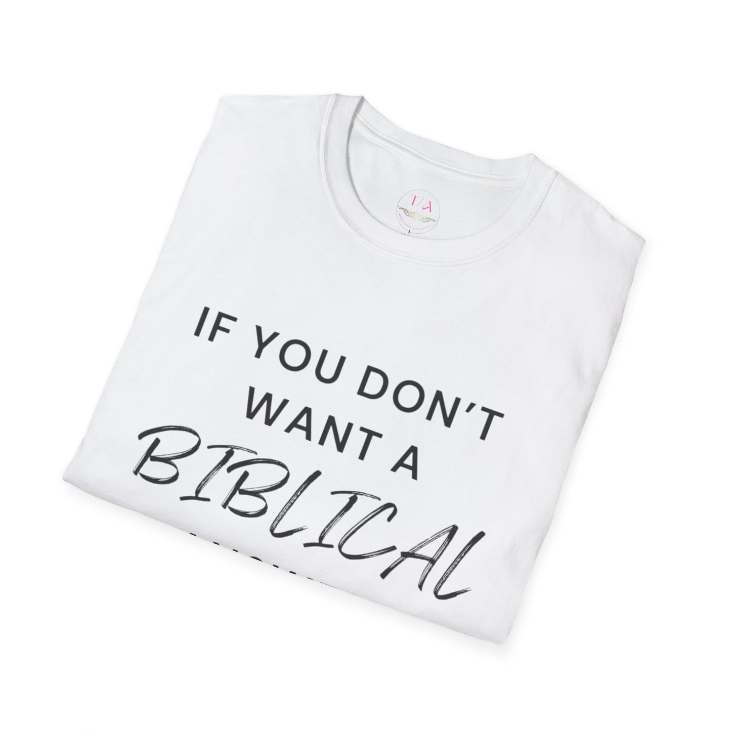 Biblical Answer Unisex Softstyle T-Shirt