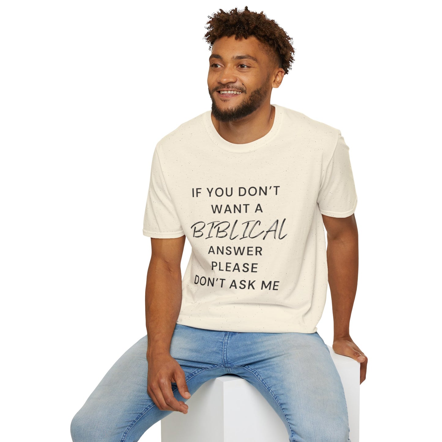 Biblical Answer Unisex Softstyle T-Shirt