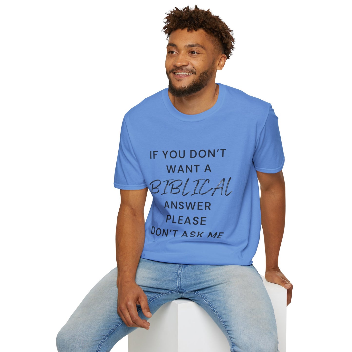 Biblical Answer Unisex Softstyle T-Shirt