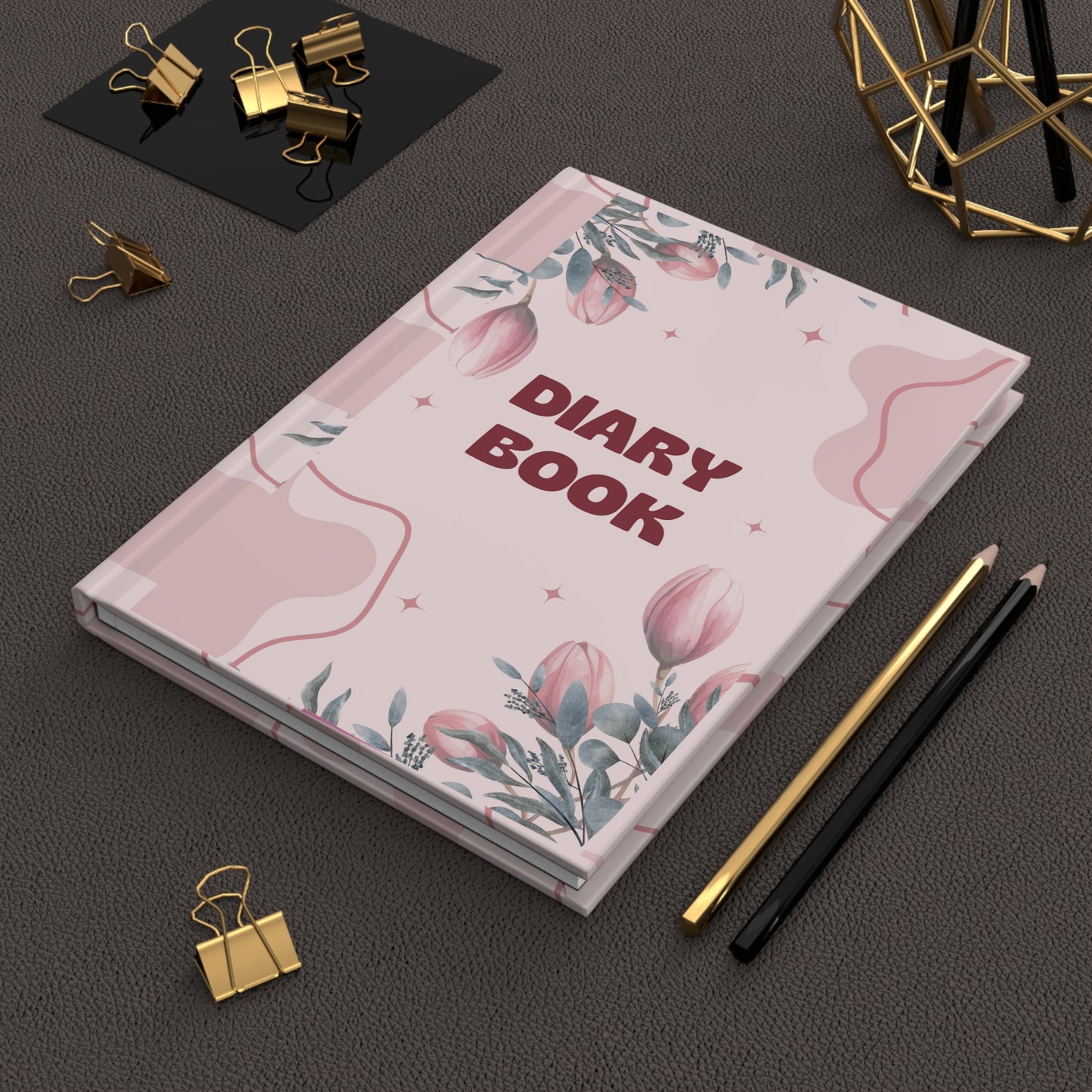 Hardcover Diary Book