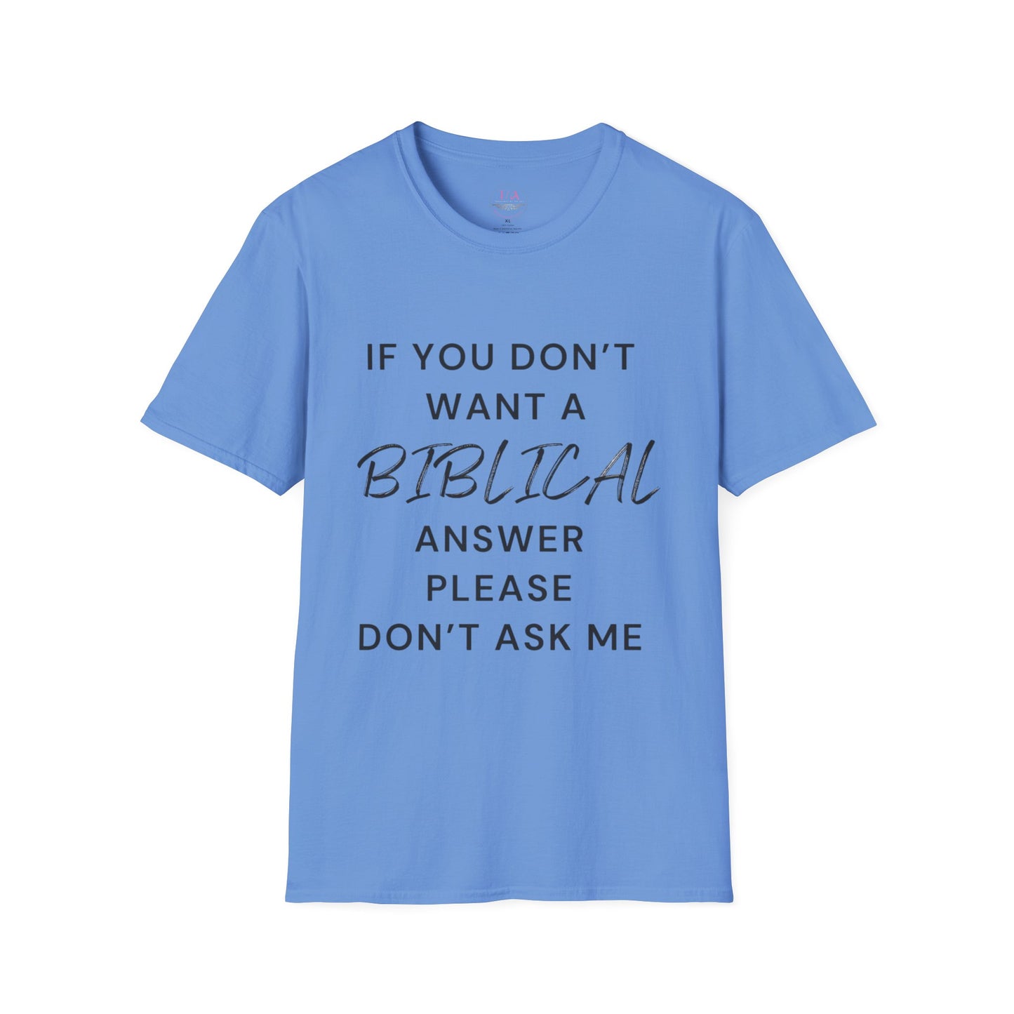 Biblical Answer Unisex Softstyle T-Shirt