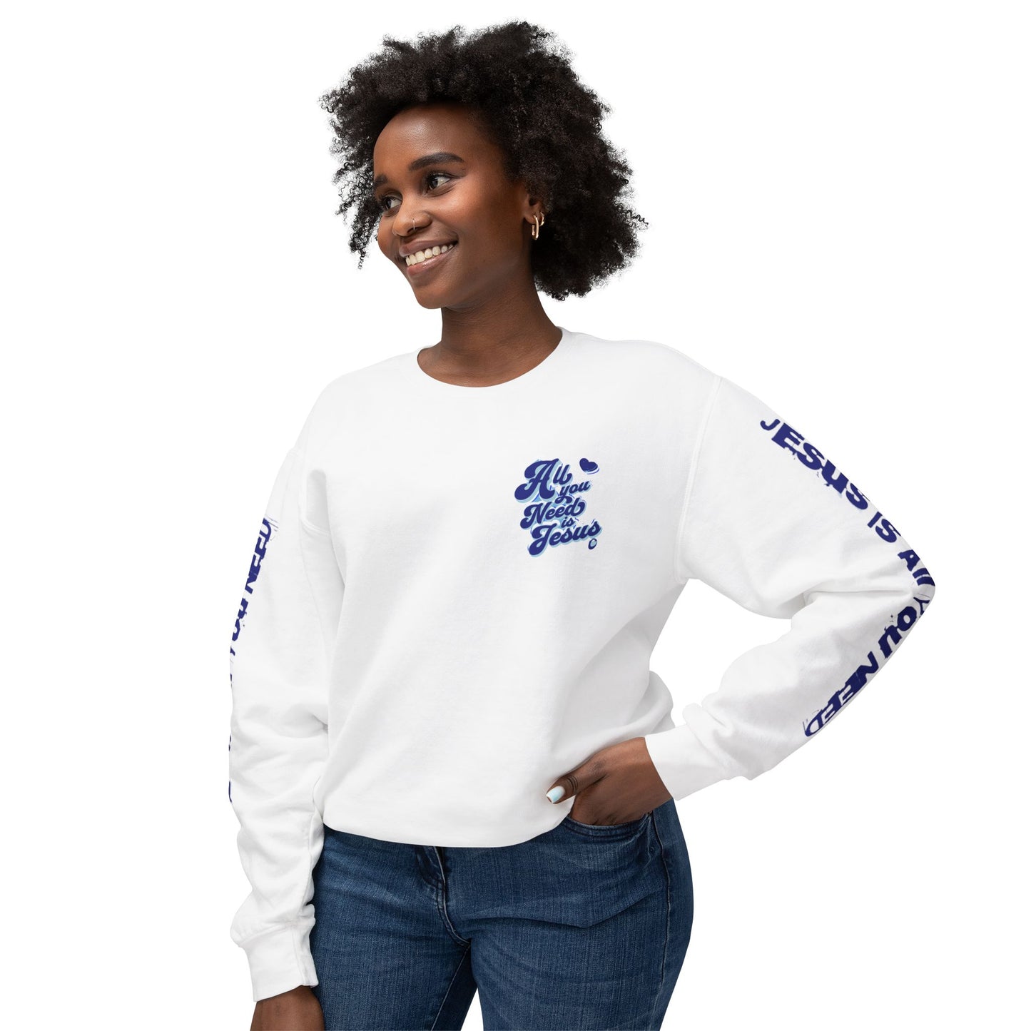 Unisex Lightweight Crewneck Sweatshirt