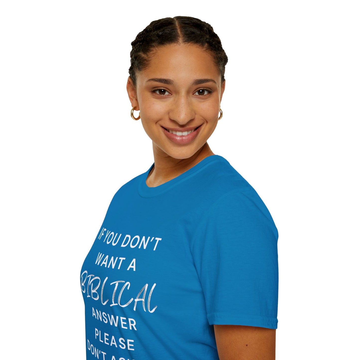 Biblical Answer Unisex Softstyle T-Shirt