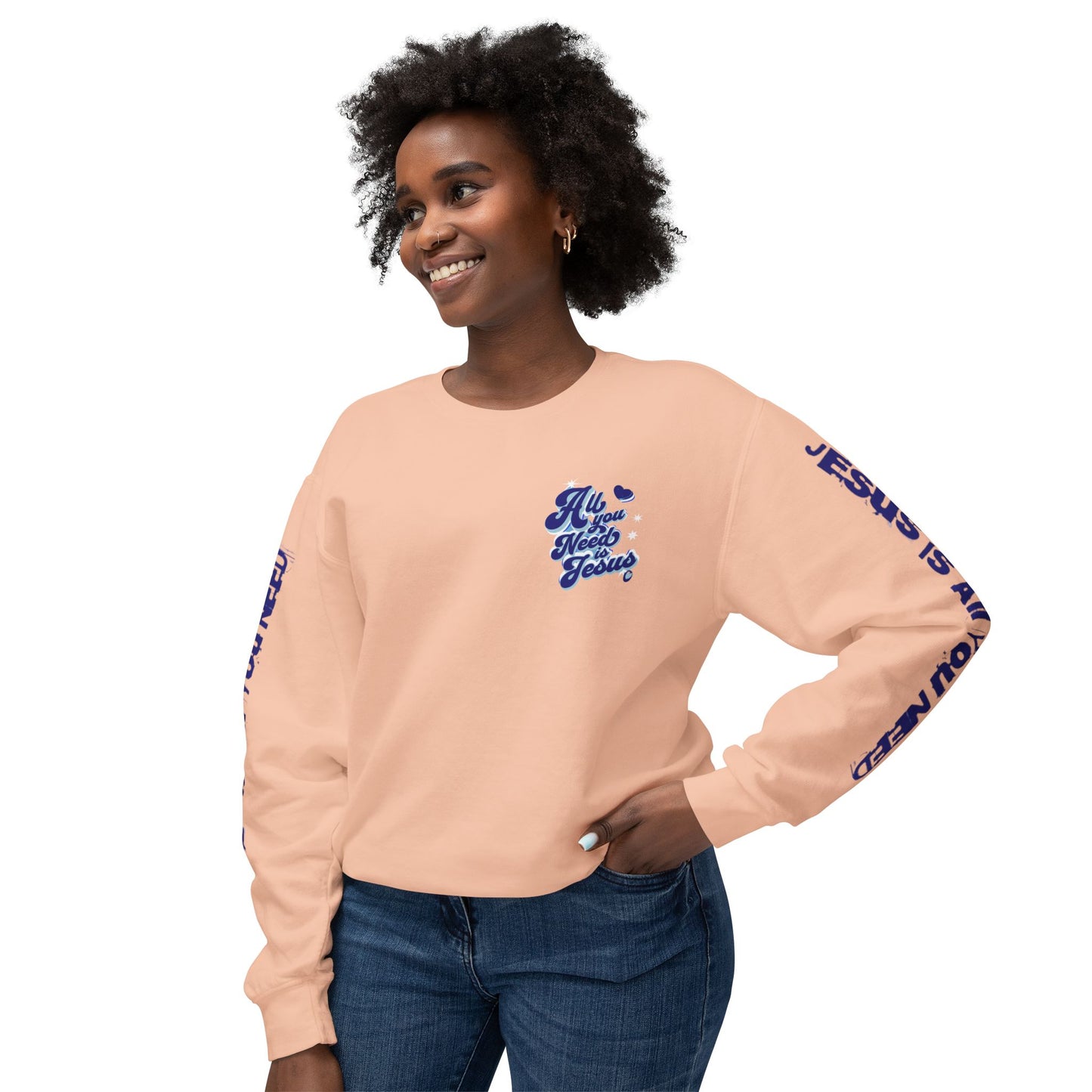 Unisex Lightweight Crewneck Sweatshirt