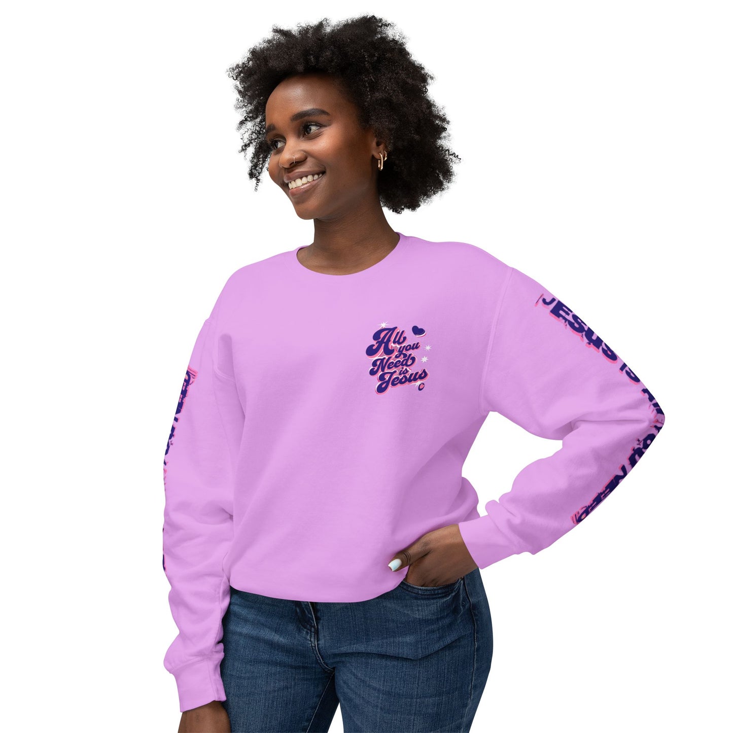 Unisex Lightweight Crewneck Sweatshirt