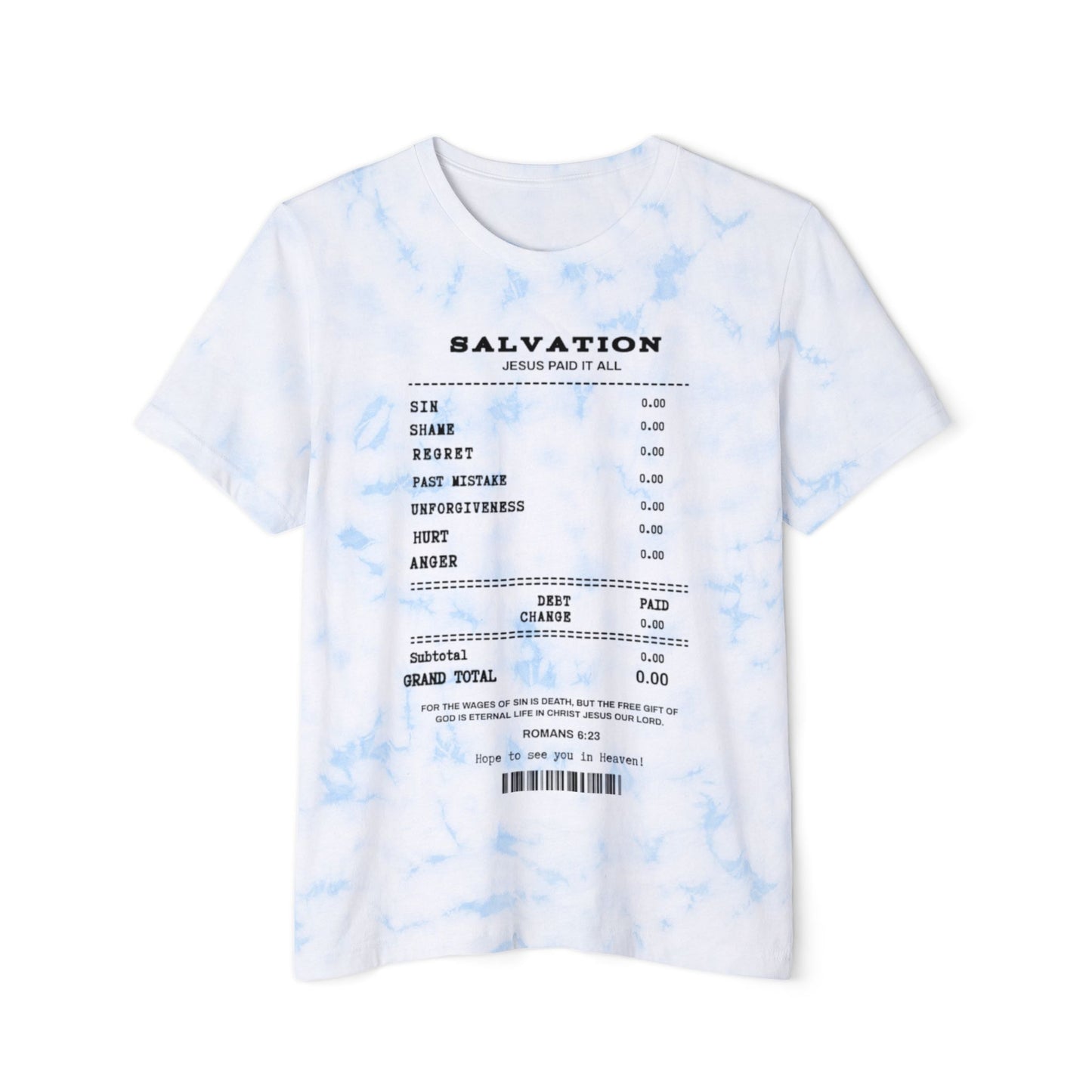 Salvation Unisex Tie-Dyed T-Shirt